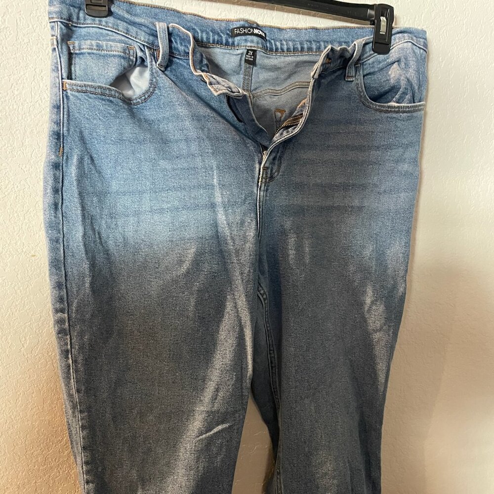 Fashion Nova Plus Size Mom Jeans